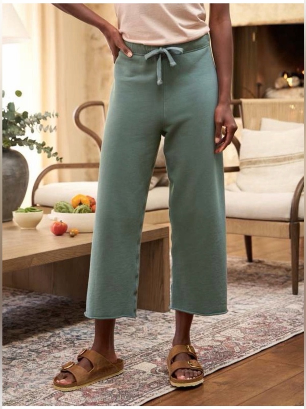 FRANK & EILEEN CATHERINE SWEATPANT -
ROSEMARY sz Small